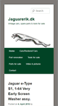 Mobile Screenshot of jaguarerik.dk
