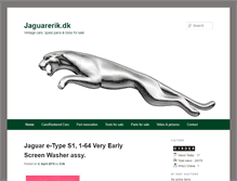 Tablet Screenshot of jaguarerik.dk